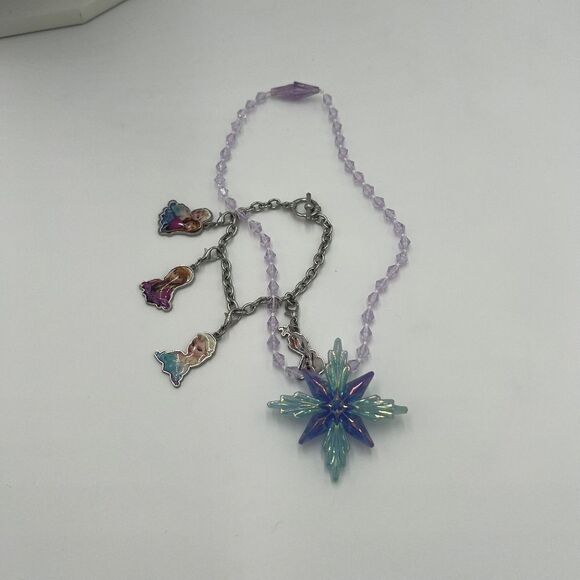 Disney Frozen Charm Bracelet and Plastic Necklace - Kid's Jewelry - Picture 4 of 7